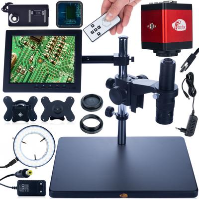 Rosfix Mikroskop Cyfrowy Earth Pro MCEP-0.5X – Powiększenie 7x-45x | Wyświetlacz 8 Cali | Uchwyt I Oświetlacz 56xLED
