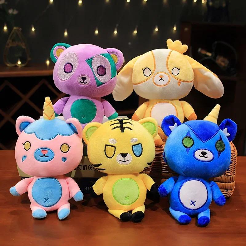 25cm Funneh Plush Toy Its The Krew Merch Teddy Bear Stuffed Dolls Cartoon Animals Plushie Pillow Itsfunneh Peluche Birthday Gift