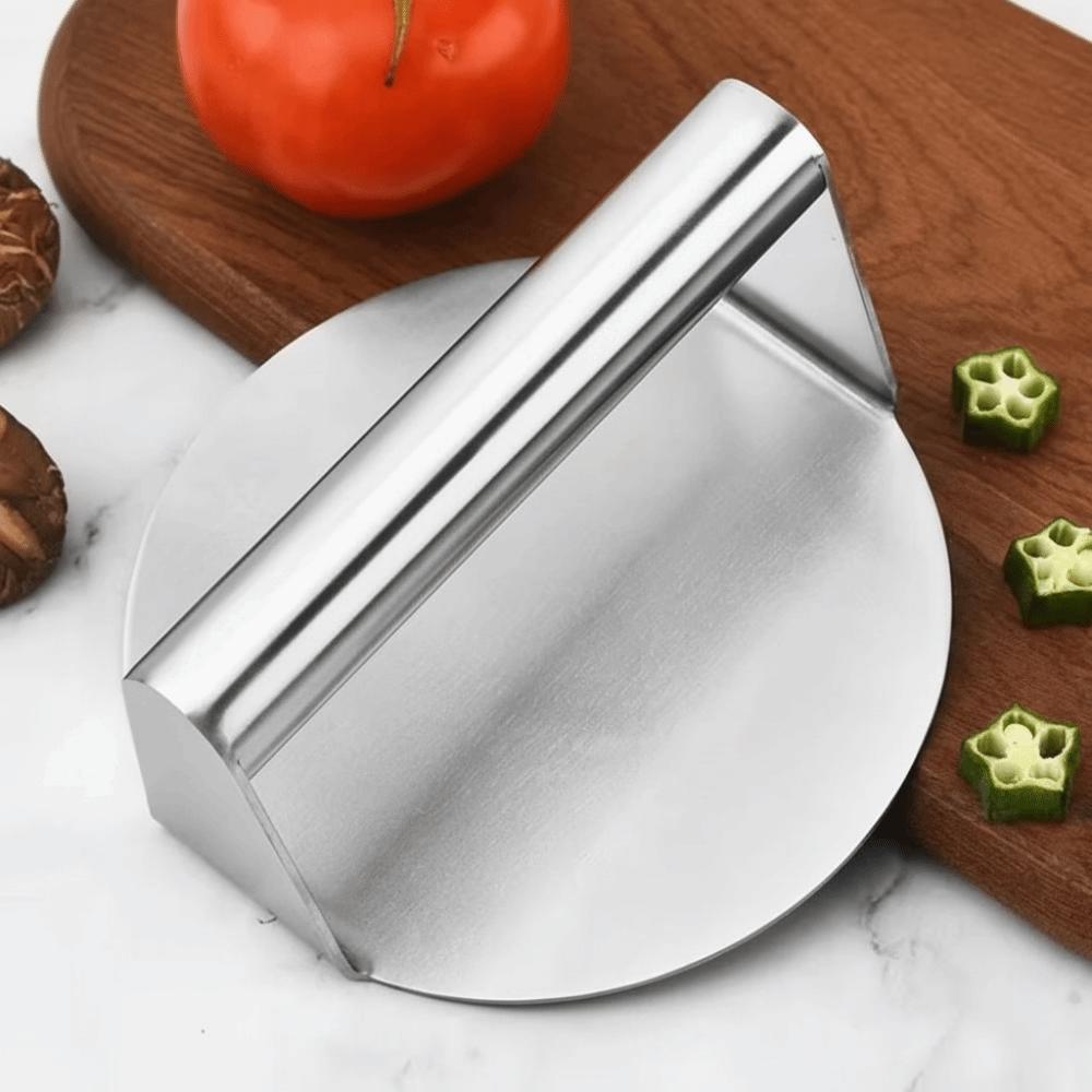 Circular Square Beef Grill Press Mould Non-Stick Grill Press Patty Maker Mold  Grill