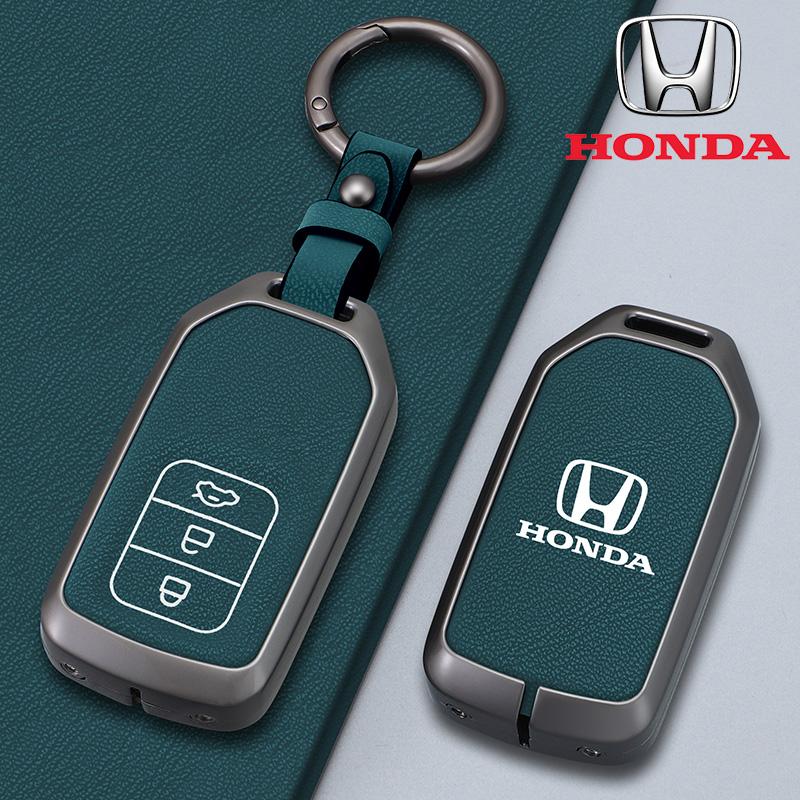 Car Key Case Cover Protector Shell For Honda Accord 9 Crider City HR-V CR-V Vezel Spirior Odyssey Civic Jade 2015-2018 Accessory