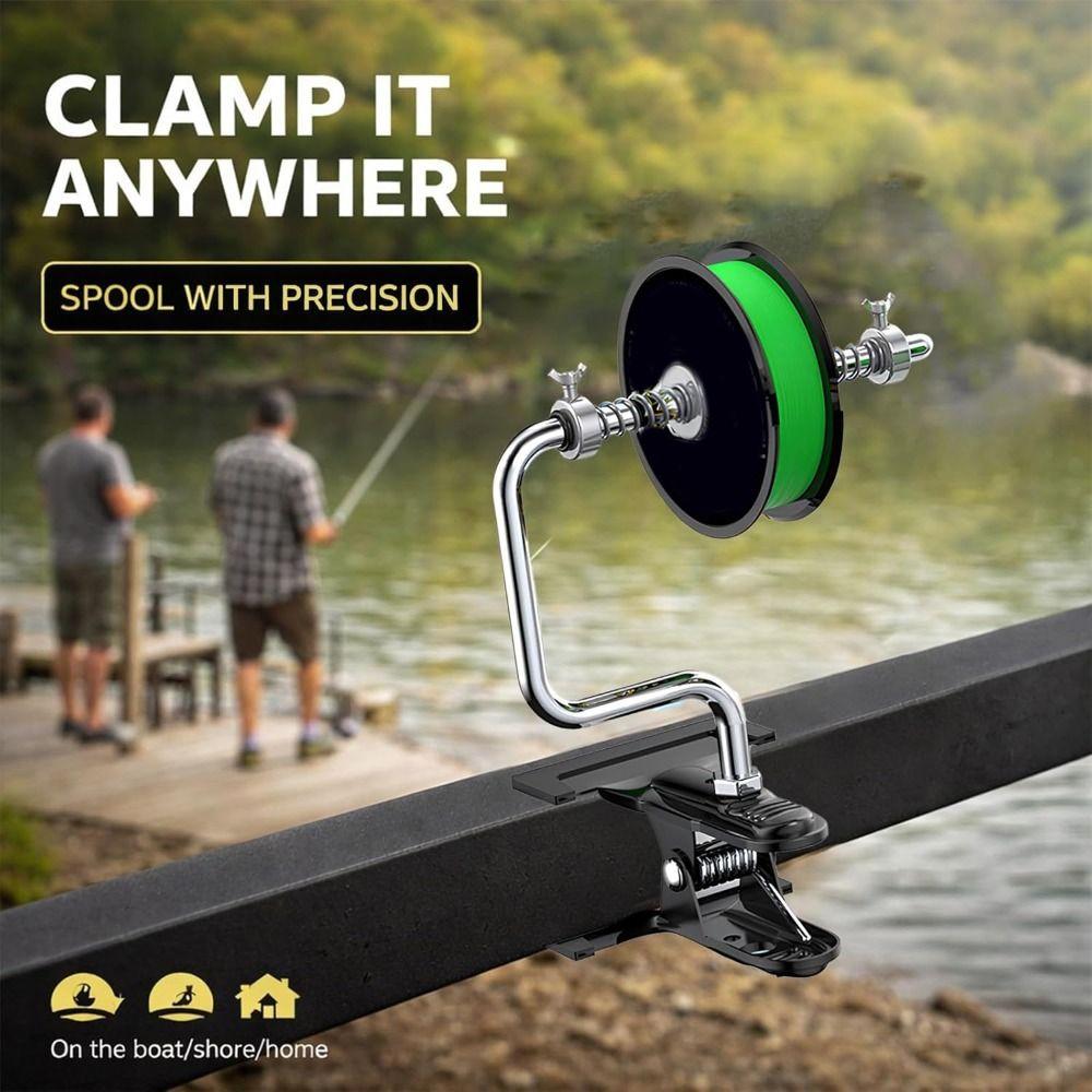 Stable Base Fishing Line Spooler Adjustable Reel Spooler Portable Winder Fishing Essentials