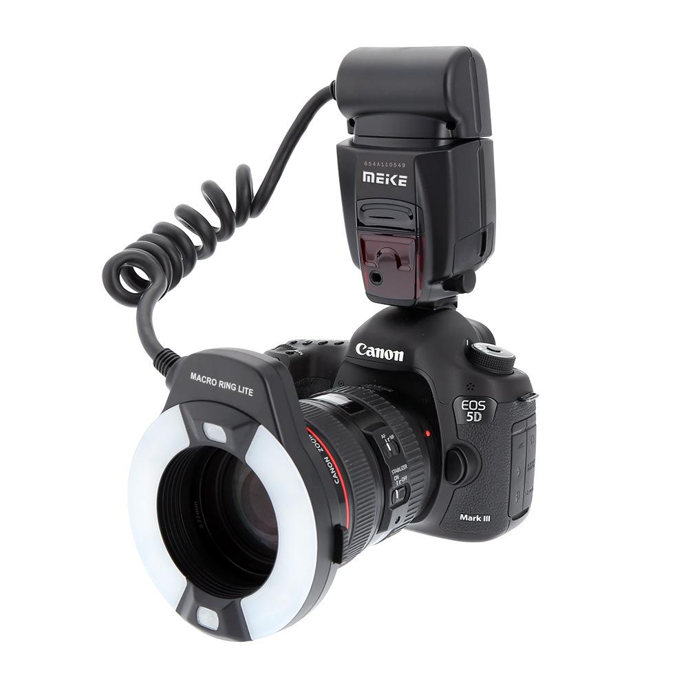 Meike MK-14EXT TTL Кольцевая макро вспышка для стоматологической и ювелирной фотографии