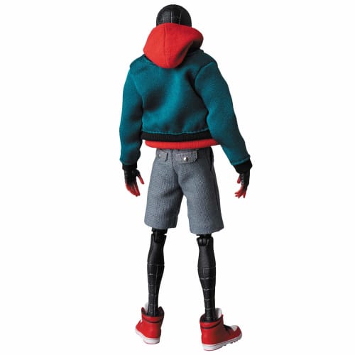 Medicom Toy MAFEX No. 236 Spider-Man (Miles Morales) Renewal Ver. Pre-painted Action Figure, Approximately 130mm Tall