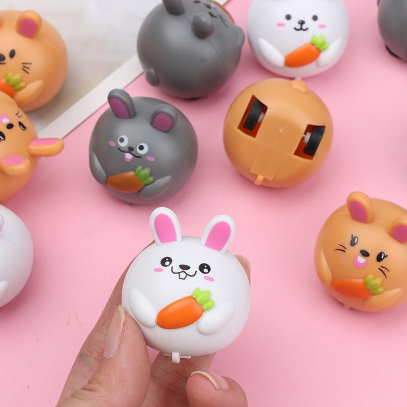 5Pc Cute Carrot Rabbit Pull Back Cars Toys For Kids Birthday Baby Shower Party Favors Happy Easter Party Souvenir Pinata Fillers