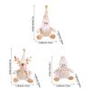 Christmas Tree Hanging Ornaments, Christmas Tree Doll Decoration, Cute Santa Claus Hanging Pendant For Walls Windows Doors