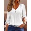 Lace Shirt Women Vintage Korean Tops Spring Winter Clothes Female Tees Pullover Solid Blouse