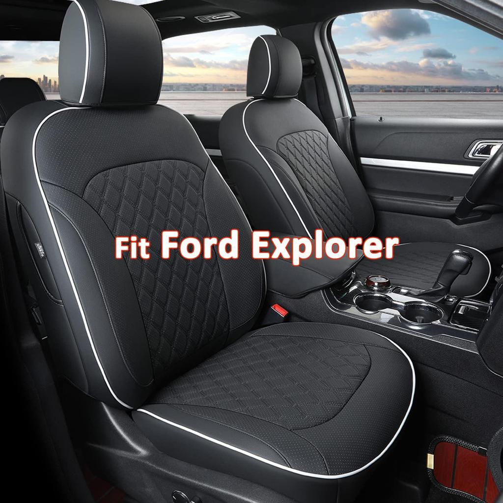 Ford Explorer 16-24 Seat Cushion - All-Season Full Coverage Leather Seat Cover