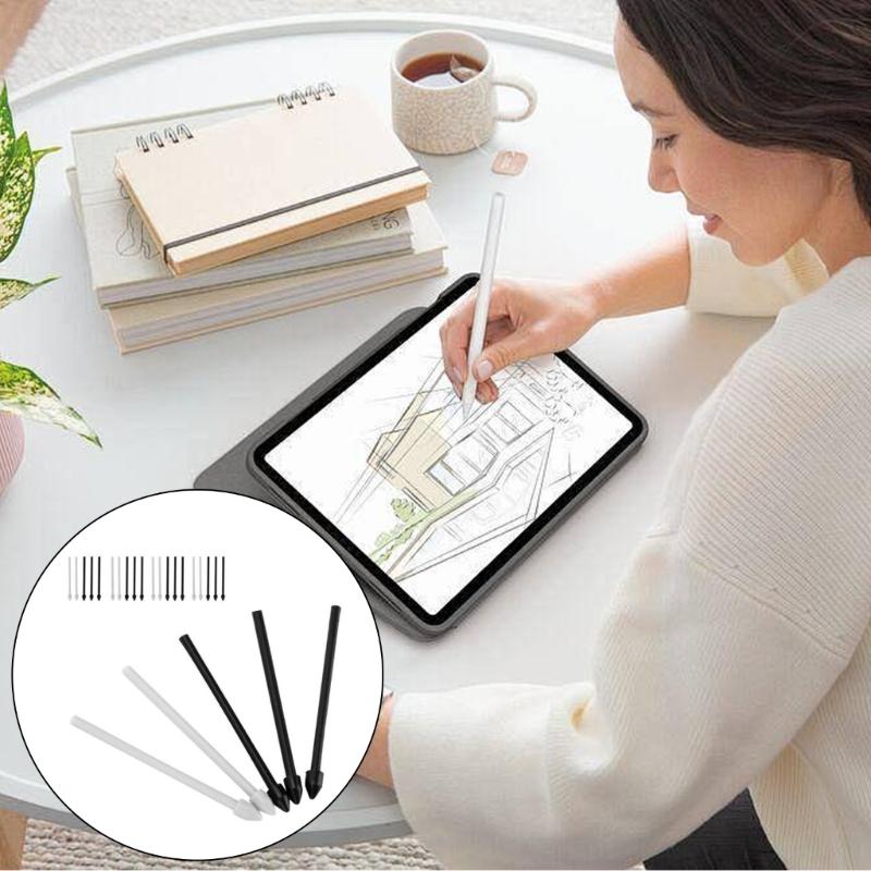 Replacement Pencil Tips for Tab S24U/S23U/Note 10/20 Pen Nibs with Removal Tweezer Refill Set Tablets Accessories