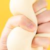 Anti-stress Toy Simulation Fine Workmanship Kneaded Freely Soft Anti-deform Decorative Quick Recovery Food Buns Relieve Stress Toy Daily Use