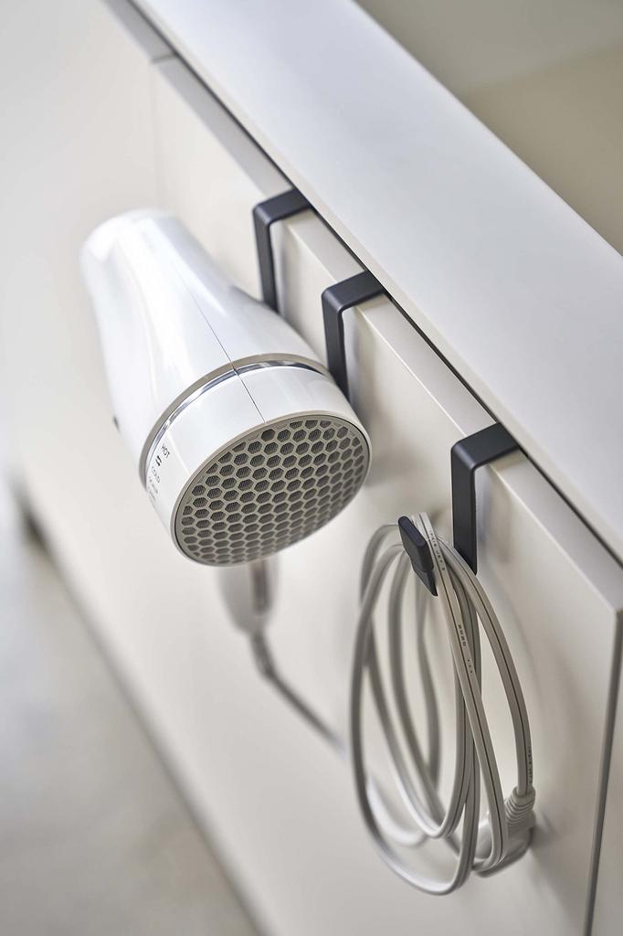 Yamazaki Jitsugyo 5386 Suport Uscător Negru L8xAd11xÎ11cm Tower Depozitare Ușoară Aprox.