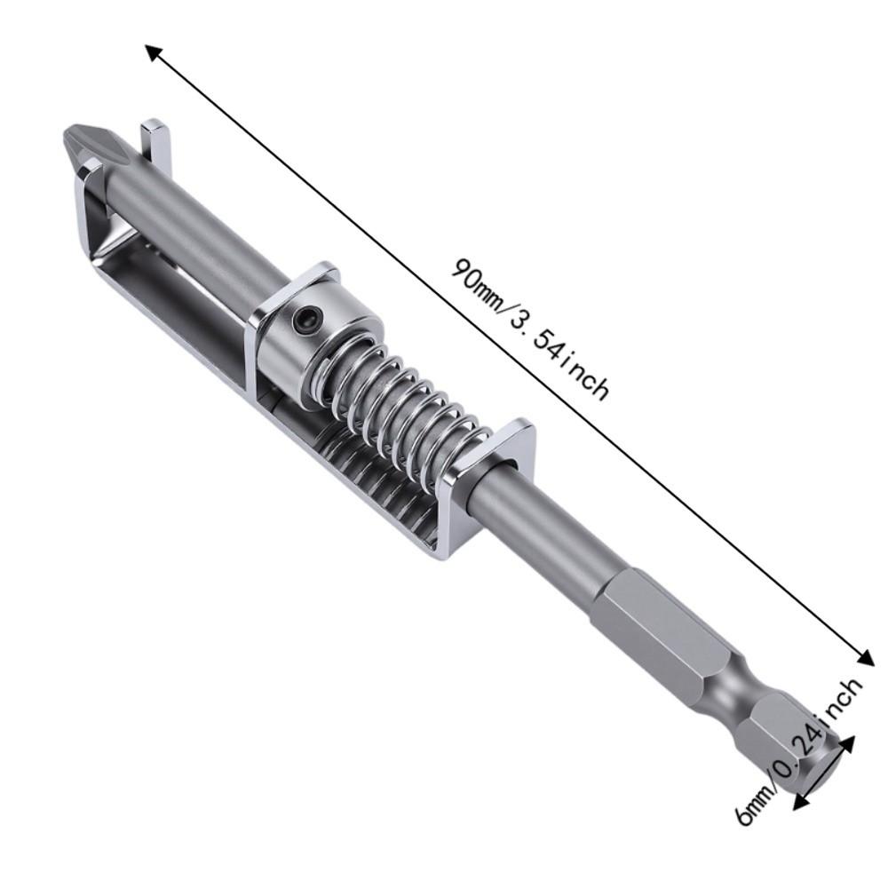 2pcs Single Hand Operation Screw Retaining Tool Single Hand Screw Gripper For Electricians