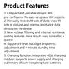 TFT color screen display Lithium Battery voltage internal resistance tester For Battery AC 1-wire High-precision electronic load