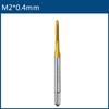 HSS Titanium Coating Screw Tap Drill Bit M2 M2.5 M3 M3.5 M4 M5 M6 M8 M10 M12 Metric Straight Flute Thread Tap Hand Tools Thread Lock3