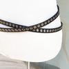 Spring Summer Double Circle Belt For Women Simple Waist Chain Any Knot Matching Belt Lengthened Leather