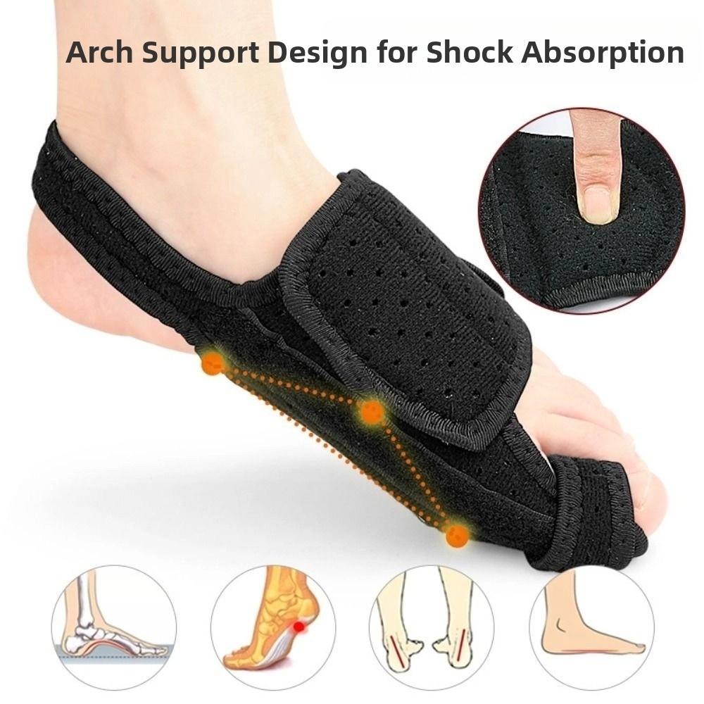 1 Pair Adjustable Big Toe Straightener Toe Valgus Foot Correction Brace Bunion Corrector  Men/Women