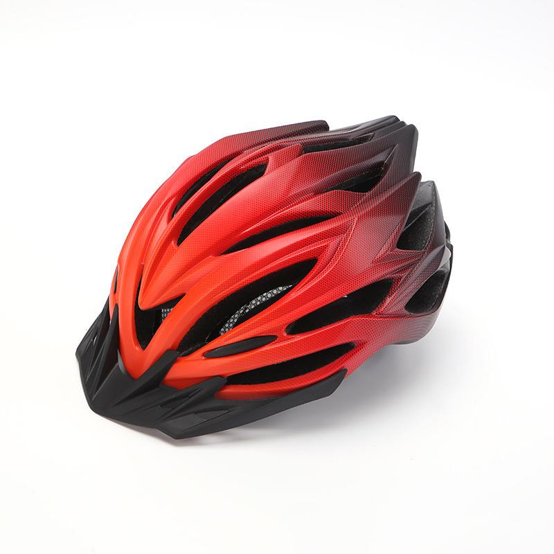 

Bicycle Helmet Bicycle Road Mountain Bike Riding Helmet Integrated Outdoor Sports Riding Equipment with Tail Lights One size