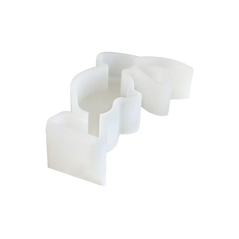 3D Rabbit Candle Silicone Molds DIY Cake Chocolate Mold Aromatherapy Candle Making Tool Easter Decoration Gypsum Mould