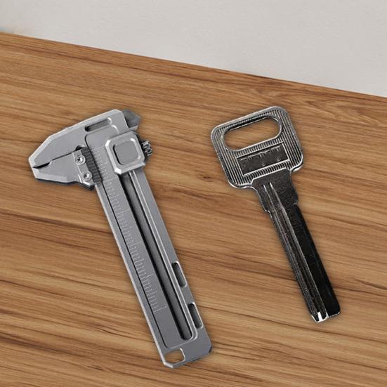 Mini Metal Caliper Ruler Durable Construction High Precision Compact Design Multi-Functional Caliper Measuring Tool