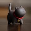 Handmade Cats Teas Pet Zisha Kung Fu Teas Set Accessories Teas Ornament Zisha Texture Suitable for Teas Enthusiasts Present