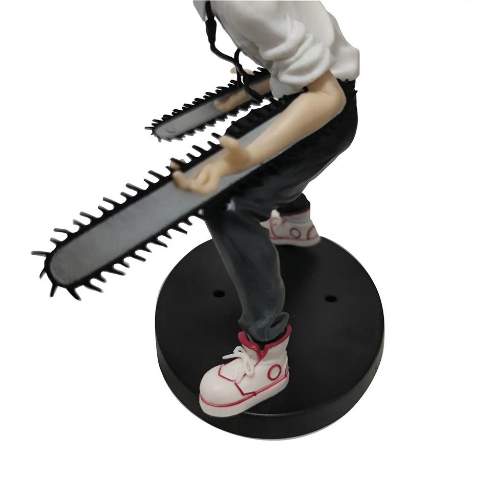 18cm Chainsaw Man Anime Figur Power Denji Action Figur PVC Chainsaw Man Power Figur PVC Erwachsenen Sammlermodell Puppe Langlebiges Spielzeug