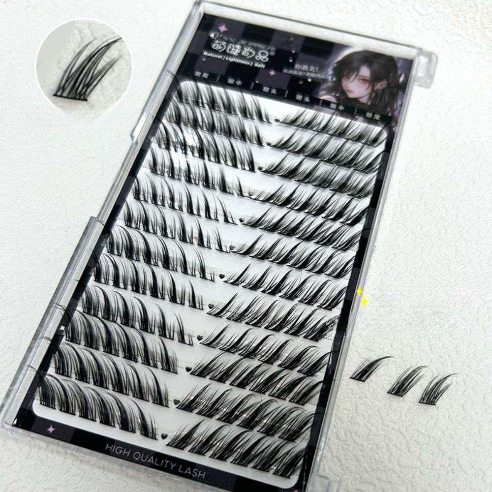 Fox Eye Effect Fox False Eyelashes Single Individual False Eyelashes  Eyelashes Extension