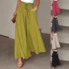 Women High Waist Dots Printed Pants Spring Summer Fashion Streetwear Chic Ladies Loose Straight Trousers Female Wide Leg Pants