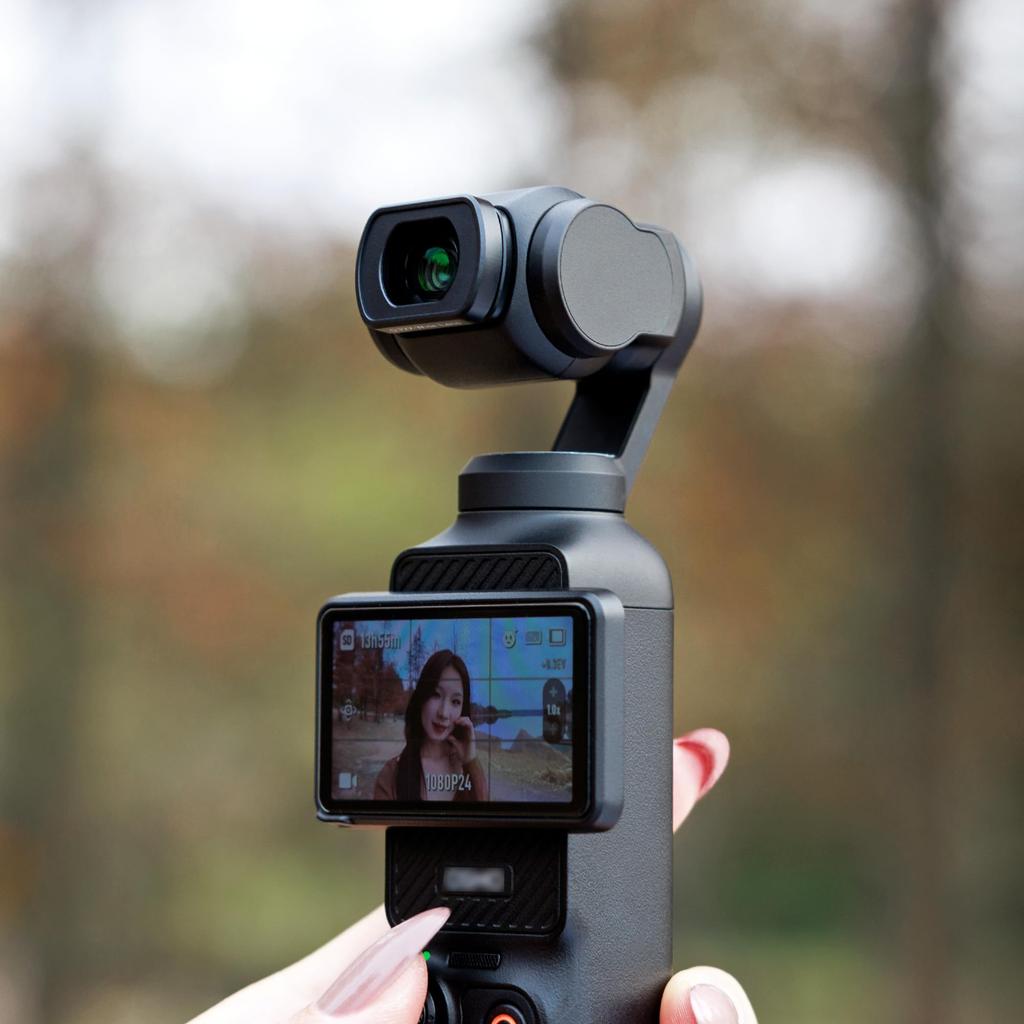 JJC Lens with Magnetic Attachment for DJI OSMO Pocket Wide Wider Shooting HD Optical Aluminum Lens High Magnetic Easy to Ideal for Cherry Blossom