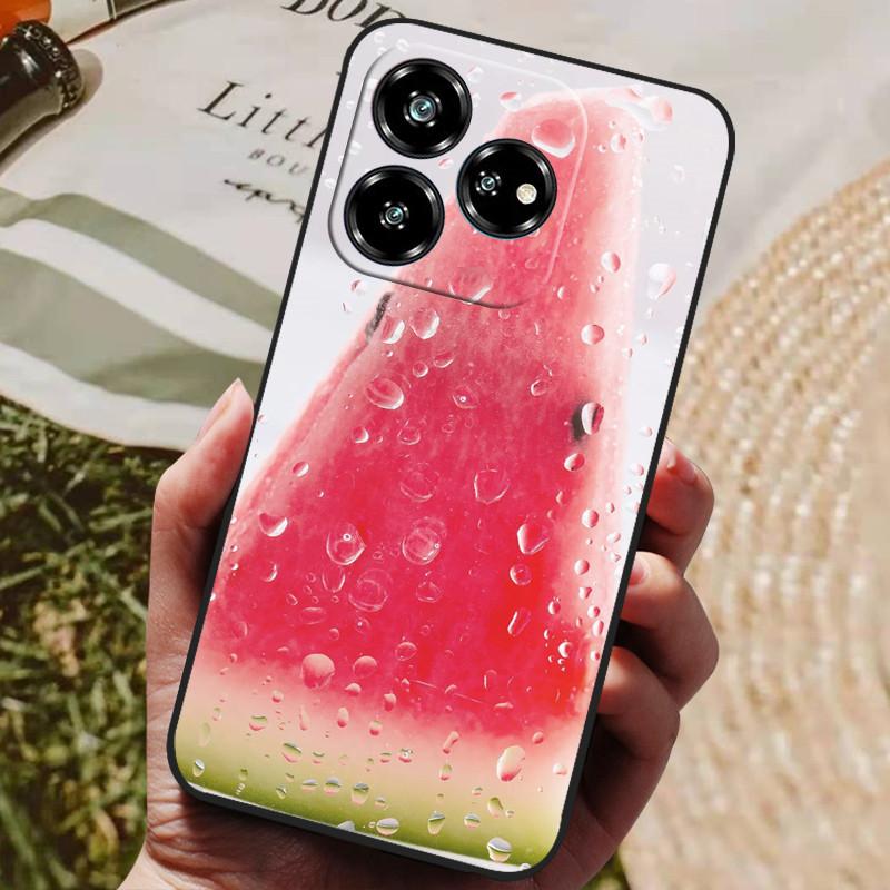 For ZTE Nubia V60 Design Case V60 Vita AXON60 Lite Soft Silicone Back Cover for ZTE Nubia V60 Design Phone Cases TPU Protector