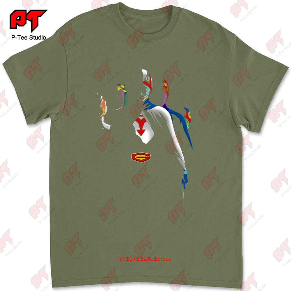 

Gatchaman Superhero Character Tshirt 5H73 4XL