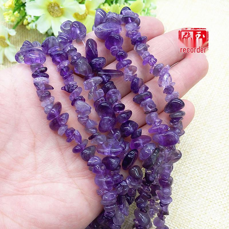 Amethyst Crushed Crystal Stone for Fish Tanks, Mattresses, and Buddhist Offerings
