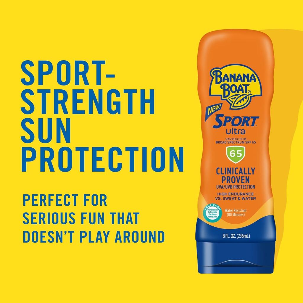Balsam z filtrem przeciwsłonecznym SPF 65 BANANA BOAT SPORT 236ml