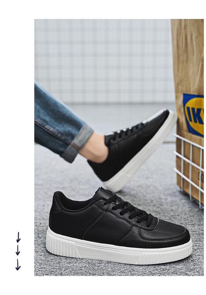 Extra Large Men's Versatile Summer White Skate Shoes, Sizes 46-50