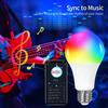 Tuya Smart Bluetooth LED Light Bulbs Smart Life APP E27 220V 9W 15W 18W BT Lamp RF 2.4GHz Remote Group Control for Bedroom Decor