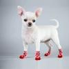 4Pcs/set Paw Protectors Candy Color Pet Supplies Puppy Boots Anti-Slip Dog Shoes Knitted Socks