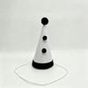 Cheerful Mini Party Clown Hat Headband with Wide Frame for Finishing Party Costumes without a Full-Size Hat Accessory