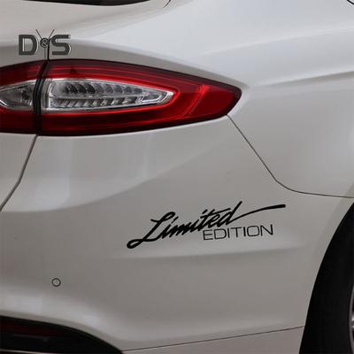 DYS Auto Shop Limited Edition Letter Removable Car Auto Body Bumper Decal Stickers Decoration