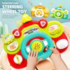 899-180 Simulate Driving Car Steering Wheel Toy with Music and Light Kids Early Educational Toy