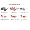New Kids Sunglasses Minimalist Square UV400 Protection Diamond Inlaid Trendy Boys Girls Eyewear Fashion Children SunGlasses
