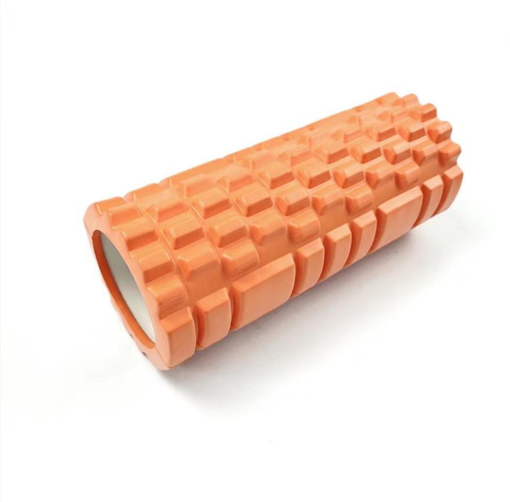 33CM Hollow EVA Foam Roller - Muscle Relaxation, Yoga, Leg Massage, Pilates Wolf Tooth Design