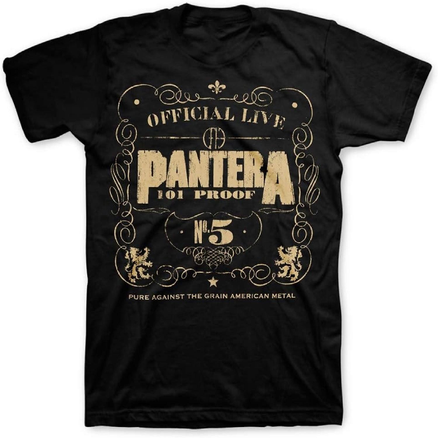 Men s Pantera 101 Proof T Shirt S
