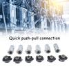LP16 with LP13 Socket Fast Locking Aviation Connectors For Industrial LED Lights Multiple Functional Precise