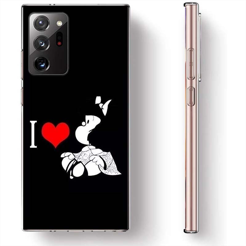 Mafalda Cartoon Phone Case for Samsung A17 A37 A57 A55 A35 A25 A15 A54 A14 A24 A34 A13 A23 A33 A53 A07 A05S A04S A03 A73 Galaxy