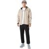 New Balance Logo Sportswear Tech Fleece Windrunner Jacket Asia Sizing 'Cream White Black' Men's AMJ21178-AL