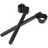 Fork Clip-ons Handle Bars CNC Riser Regular Handlebar for 1969-1982 Suzuki Yamaha (41mm)