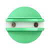 Largoods Magnetic Jack Pad Aluminum Material Pinch Welding Jack Adapter Jack Up Adapter Universal Jack Attachment Set of 2 Green