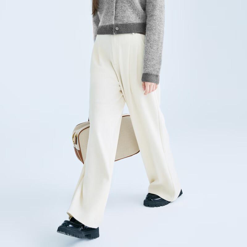 Ledin 2025 Spring Soft Wide-Leg Trousers