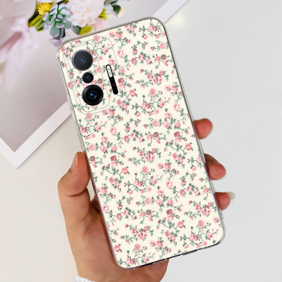 For Xiaomi 11T Pro Case New Fashion Back Cover Silicone Soft TPU Phone Case For Xiaomi Mi 11T Pro 11TPro Mi11T Full Coque Bumper