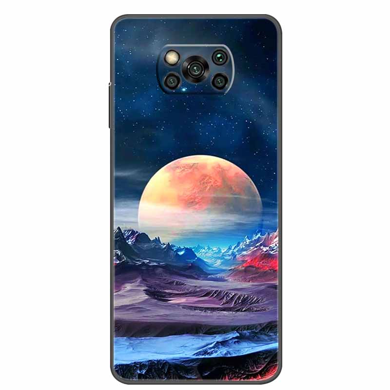 For Xiaomi Poco X3 Pro Case Animal Cat Wolf Soft TPU Phone Cases For Xiaomi Poco X3 NFC Silicone Cover PocoX3 X 3 X3Pro Cartoon