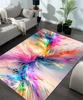Abstract Colorful Swirl Area Rug Non-Slip Bath Doormat Washable Living Room Carpet Modern Art Large Floor Mat for Bedroom Nordic