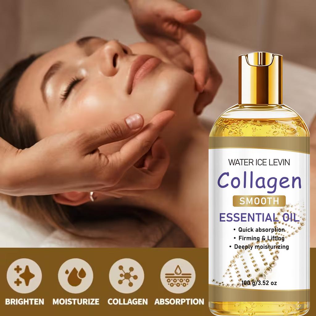 Moisturizing Collagen Body Oil, Firming & Lifting for Smooth, Healthy Skin